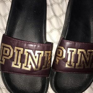 PINK VICTORIA SECRET SLIDES